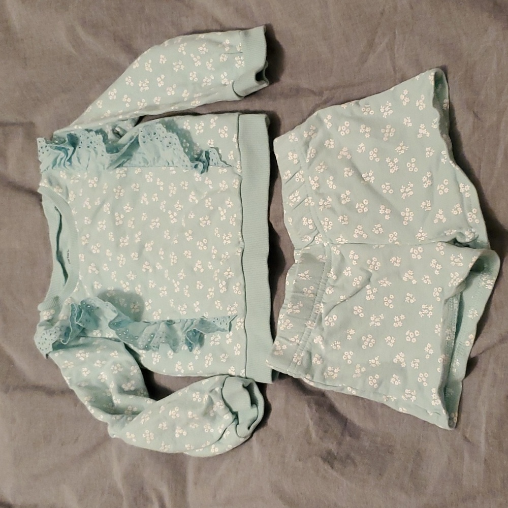 Toddler Girl Shorts/Shirt Set